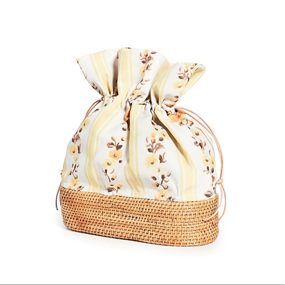 Brother Vellies Nusa Bucket Bag Woven Rattan